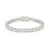 Princess Cubic Zirconia Tennis Bracelet
