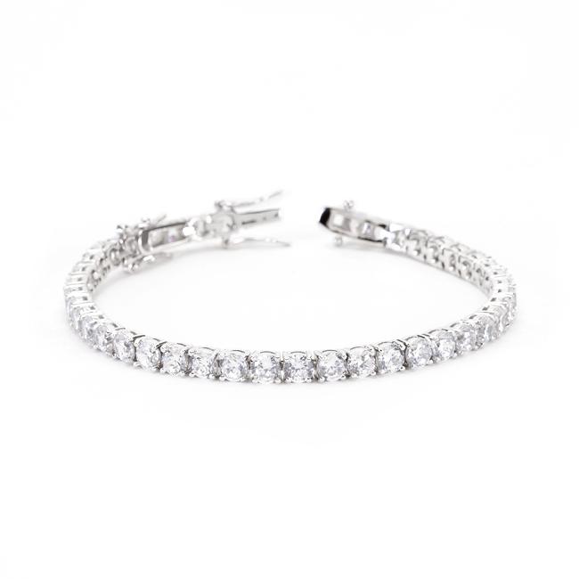 Clear Cubic Zirconia Tennis Bracelet Clear Cubic Zirconia Tennis Bracelet