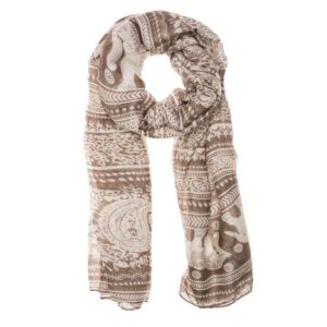 Michelle Scarf in Beige