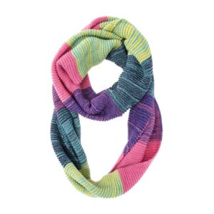 Vibrant Pink Infinity Scarf