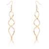 Golden Twist Earrings