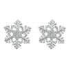 Snowflake Stud Earrings