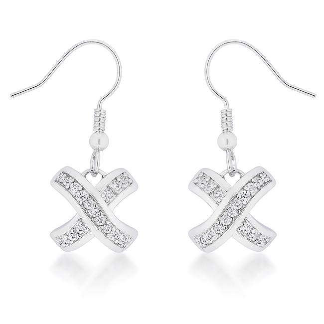 Timeless Pave Drop Earrings Timeless Pave Drop Earrings