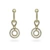 Yellow Gold Diamond Dangles