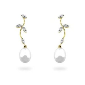 Pearl & Diamond Earrings
