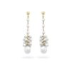 Yellow Gold Pearl Drops