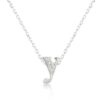 Micro-Pave Initial Y Pendant