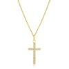 Simple Golden Cross Pendant