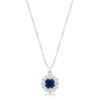 Bella Bridal Pendant in Blue