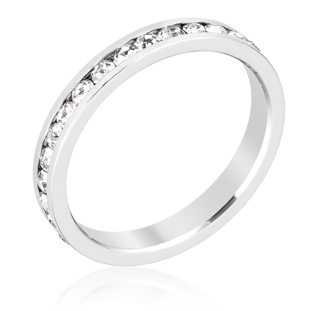Stylish Stackables Clear Crystal Crystal Ring Stylish Stackables Clear Crystal Crystal Ring