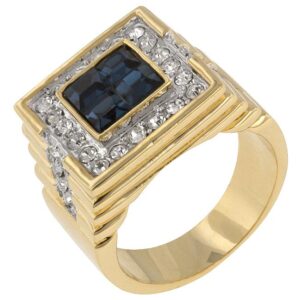 Deep Sea Cubic Zirconia Ring