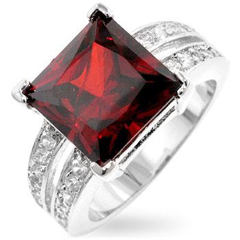 Garnet Princess Ring Garnet Princess Ring