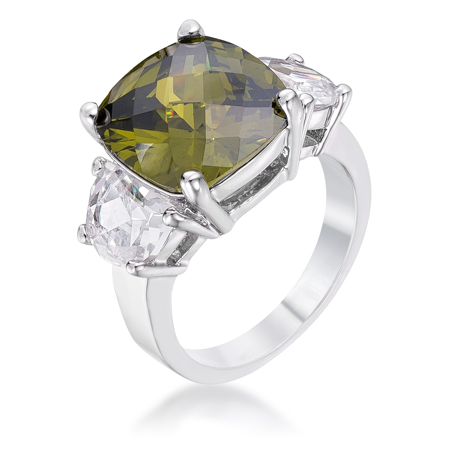 Olive Triplet Ring Olive Triplet Ring