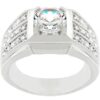 Rock Solid Cubic Zirconia Ring