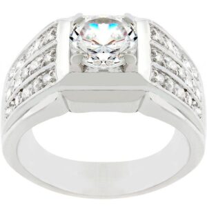 Rock Solid Cubic Zirconia Ring