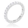 Cubic Zirconia Eternity Band
