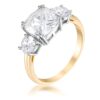 The Cushion Cut Royal Ring